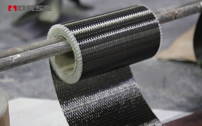 HM carbon fiber fabric for structural strengthening