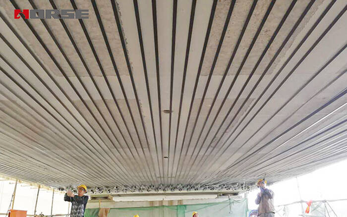 Prestressed CFRP laminate system