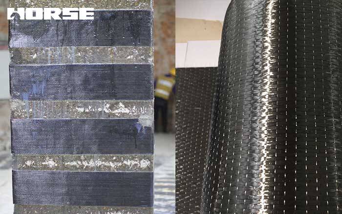 unidirectional carbon fiber sheets for structural strengthening