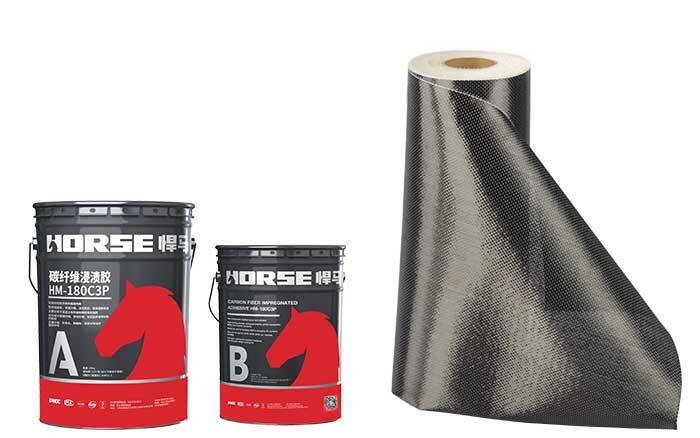 hm carbon fiber and adhesive