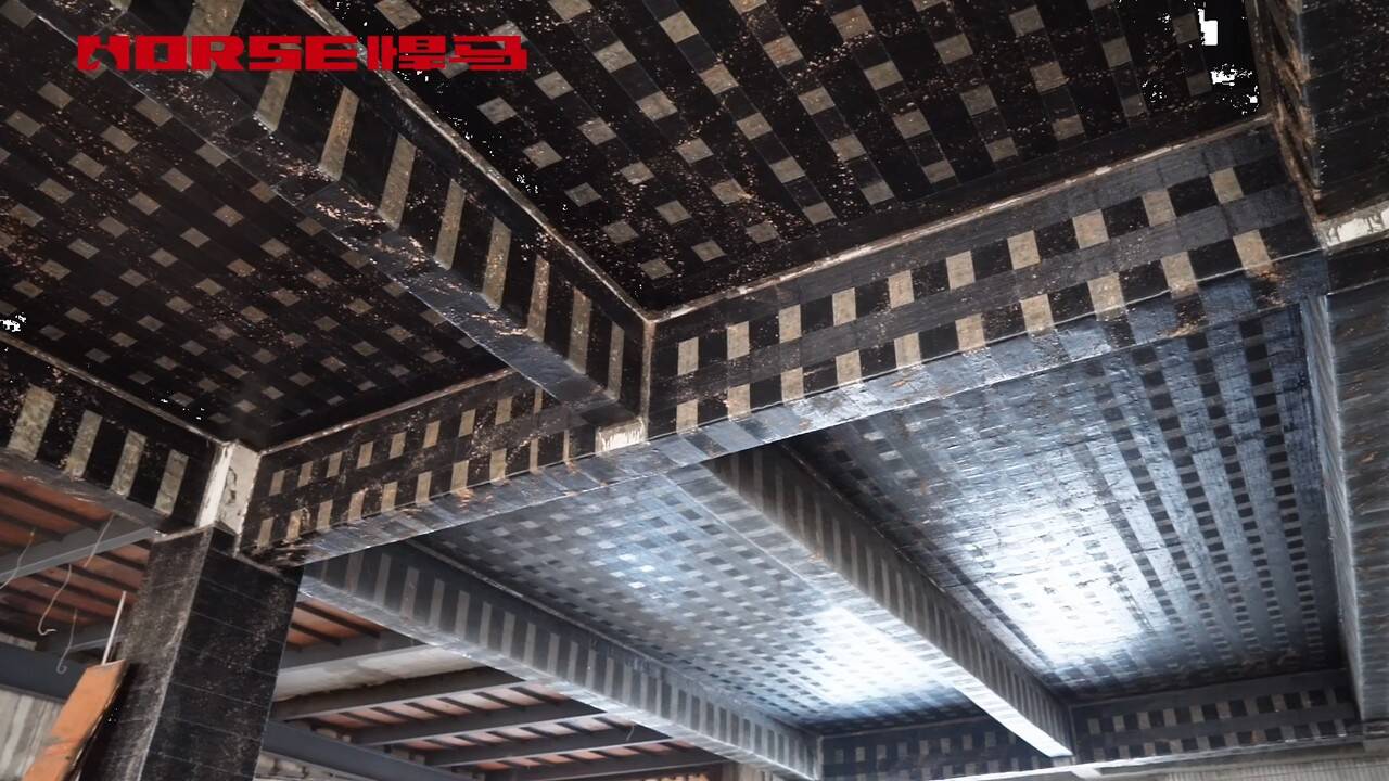 Building Reinforcement with Carbon Fiber Sheet