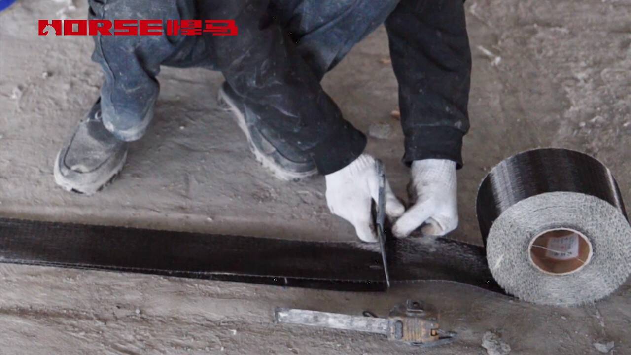 Building Reinforcement with Carbon Fiber Sheet