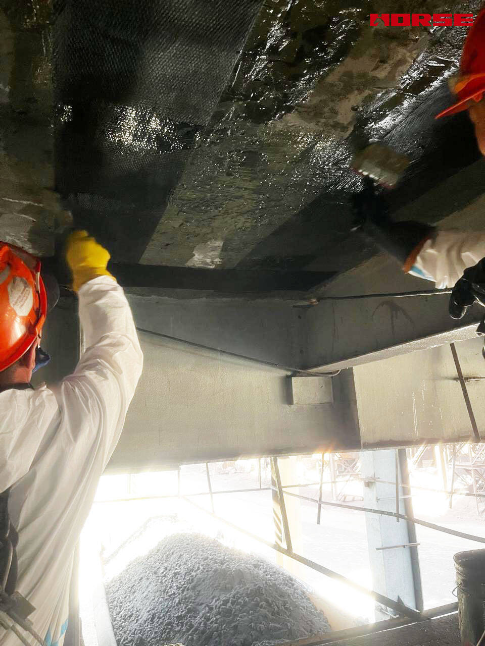 Carbon Fiber Reinforced Coke Storage Bunker