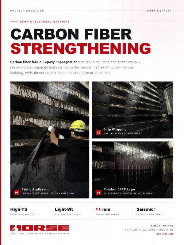 CFRP Strengthening | Commercial Building Retrofitting & Strengthening