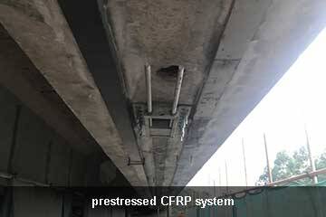 prestressed cfrp laminate for bridge 